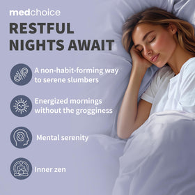 Ingrédients des capsules MEDCHOICE, gros plan sur les capsules