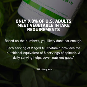 Ingrédients des capsules multivitamines Kaged