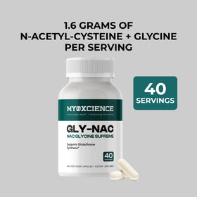 Ingrédients des capsules MYOXCIENCE NAC