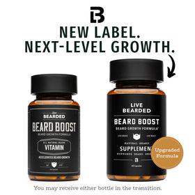 Ingrédients des compléments alimentaires pour barbe Live Bearded