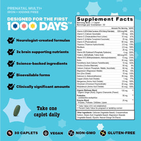 Ingrédients des compléments alimentaires prénatals Best Nest Wellness