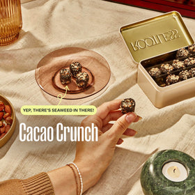 Ingrédients des Daily Bites Cacao Crunch de Rootless
