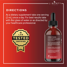 Ingrédients des gouttes de Berbérine Liberty Lifestyle