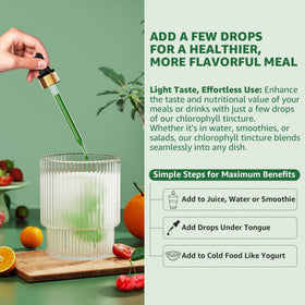 Ingrédients des gouttes de chlorophylle LILICARE