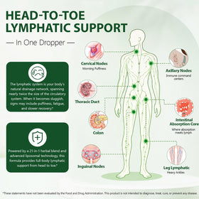 Ingrédients des Gouttes de Drainage Lymphatique QZFICNJY
