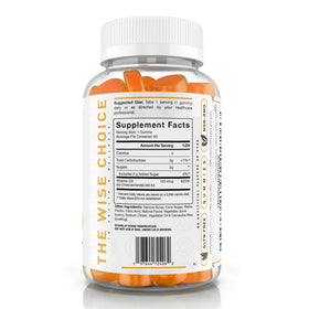 Ingrédients des Gummies de Vitamine D3 PUREFINITY sur l'étiquette