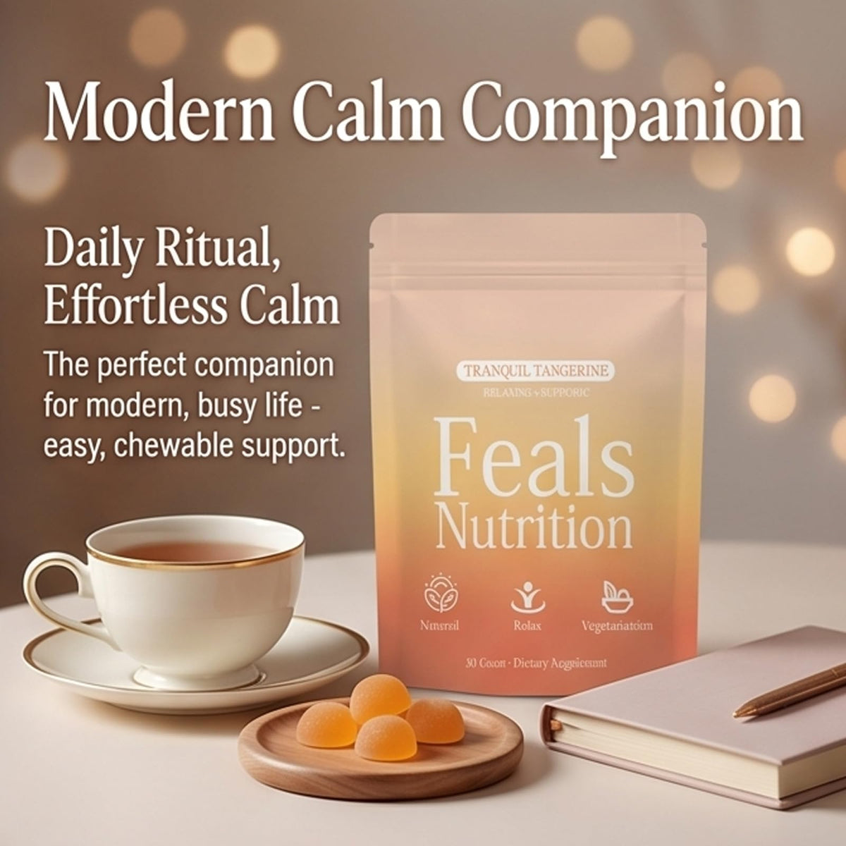 Ingrédients des Gummies Feals Nutrition pour sommeil
