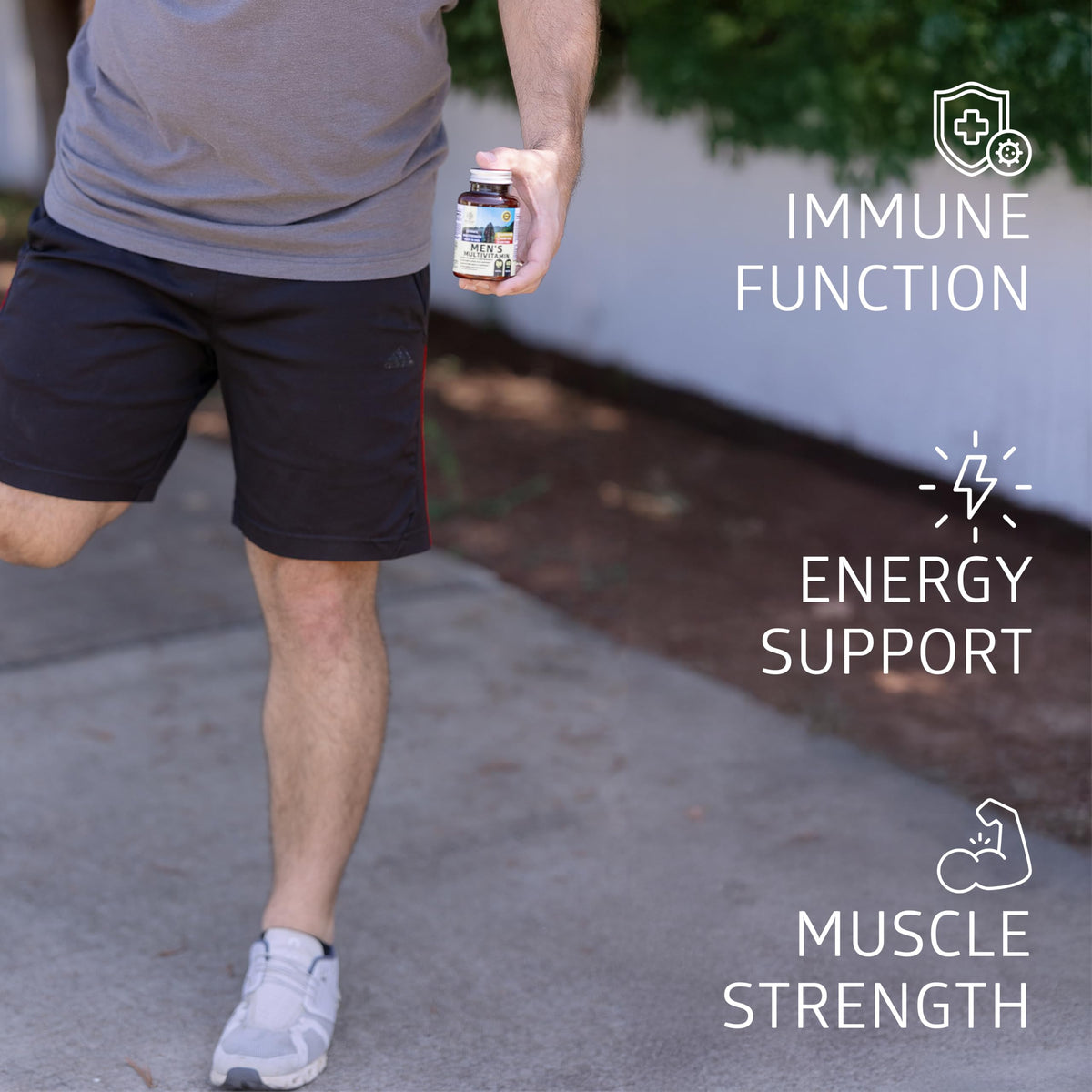 Ingrédients des multivitamines quotidiennes pour hommes Number One Nutrition