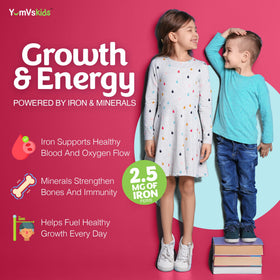 Ingrédients des Multivitamines YUM-V'S pour Enfants