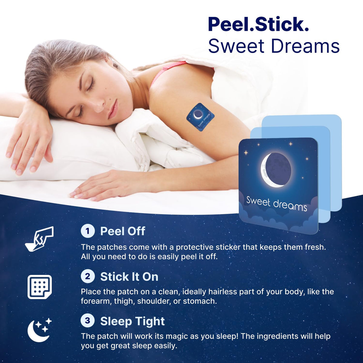 Ingrédients des patches de sommeil Wellamoon