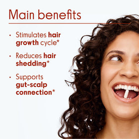 Ingrédients des Probiotiques Cheveux Sains Love Wellness