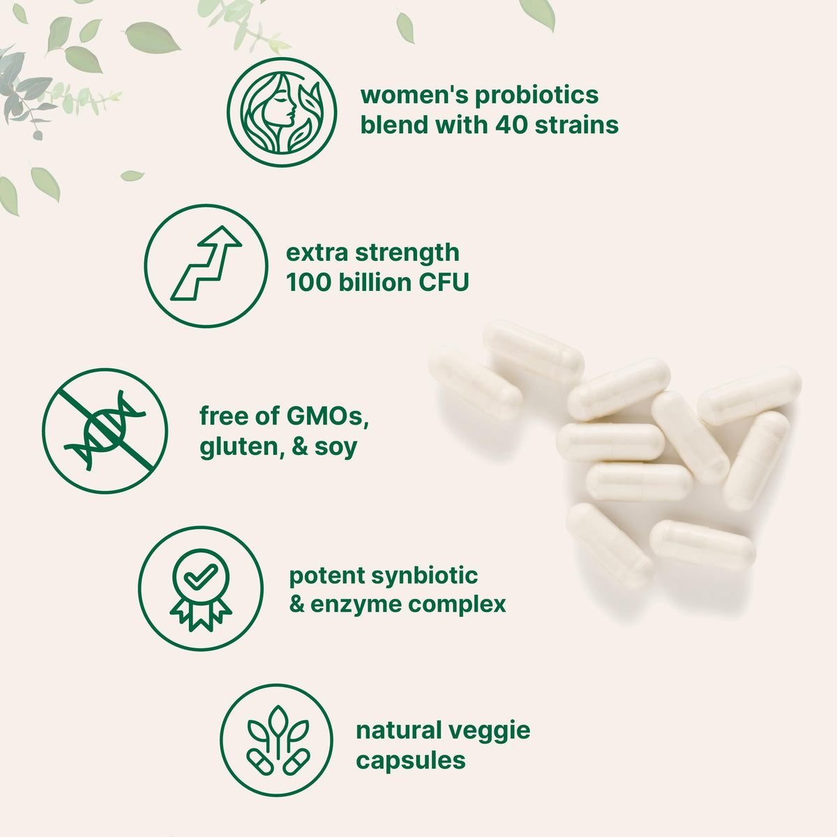 Ingrédients des probiotiques Micro Ingredients, Cranberry et D-Mannose