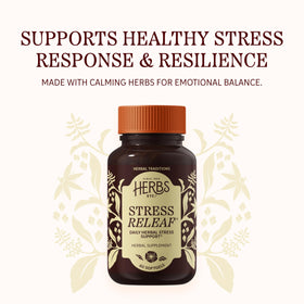 Ingrédients des Softgels Stress ReLeaf de Herbs Etc.