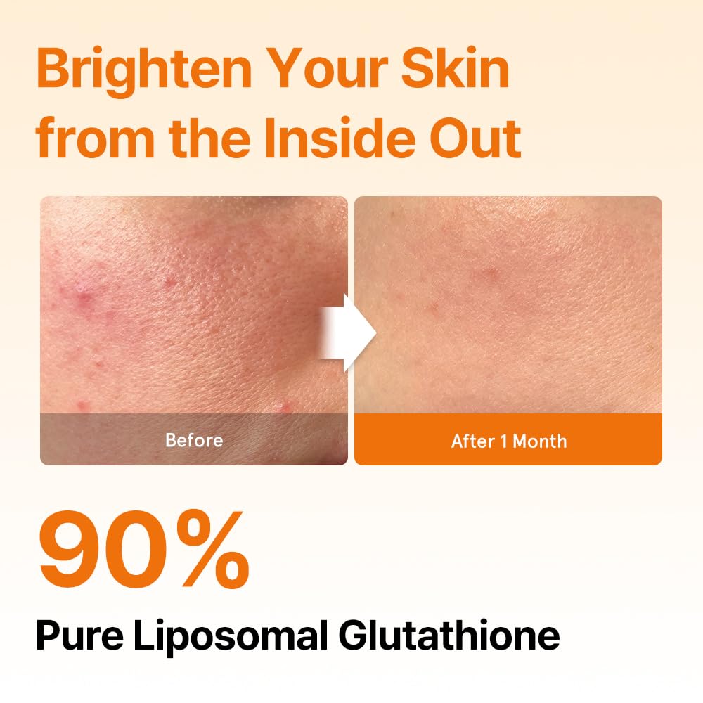 Ingrédients des strips de glutathion liposomal ESTHER FORMULA