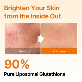 Ingrédients des strips de glutathion liposomal ESTHER FORMULA