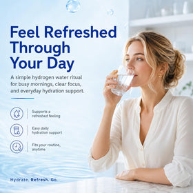 Ingrédients des tablettes d'eau hydrogène RiRywony Health