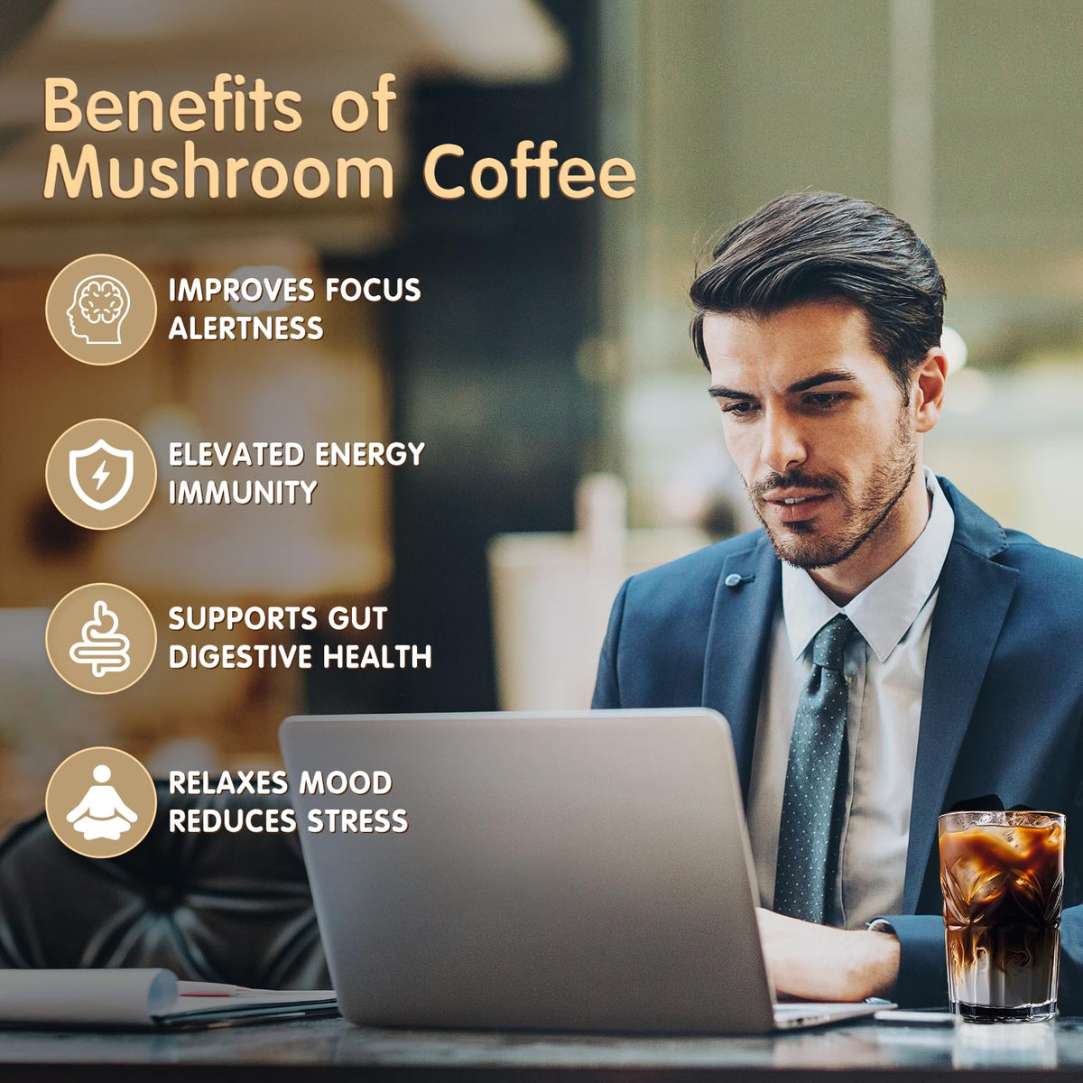 Ingrédients du Café Champignon Balincer