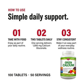Ingrédients du Calcium Plus Magnésium Olympian Labs