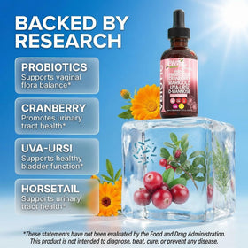 Ingrédients du Clean Nutraceuticals VBiotic Probiotiques Vaginal