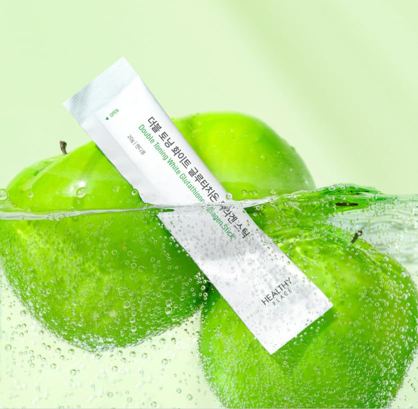 Ingrédients du Collagen Jelly Stick HEALTHY PLACE, enrichi en vitamines C et E