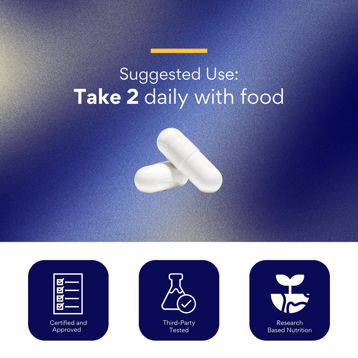 Ingrédients du complément alimentaire Artichaut Research Verified sur une table