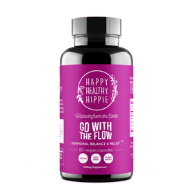 Ingrédients du complément alimentaire Happy Healthy Hippie sur l'étiquette