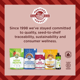 Ingrédients du complément alimentaire Manitoba Harvest BioActif au chocolat