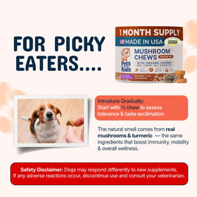 Ingrédients du complément alimentaire pour chiens