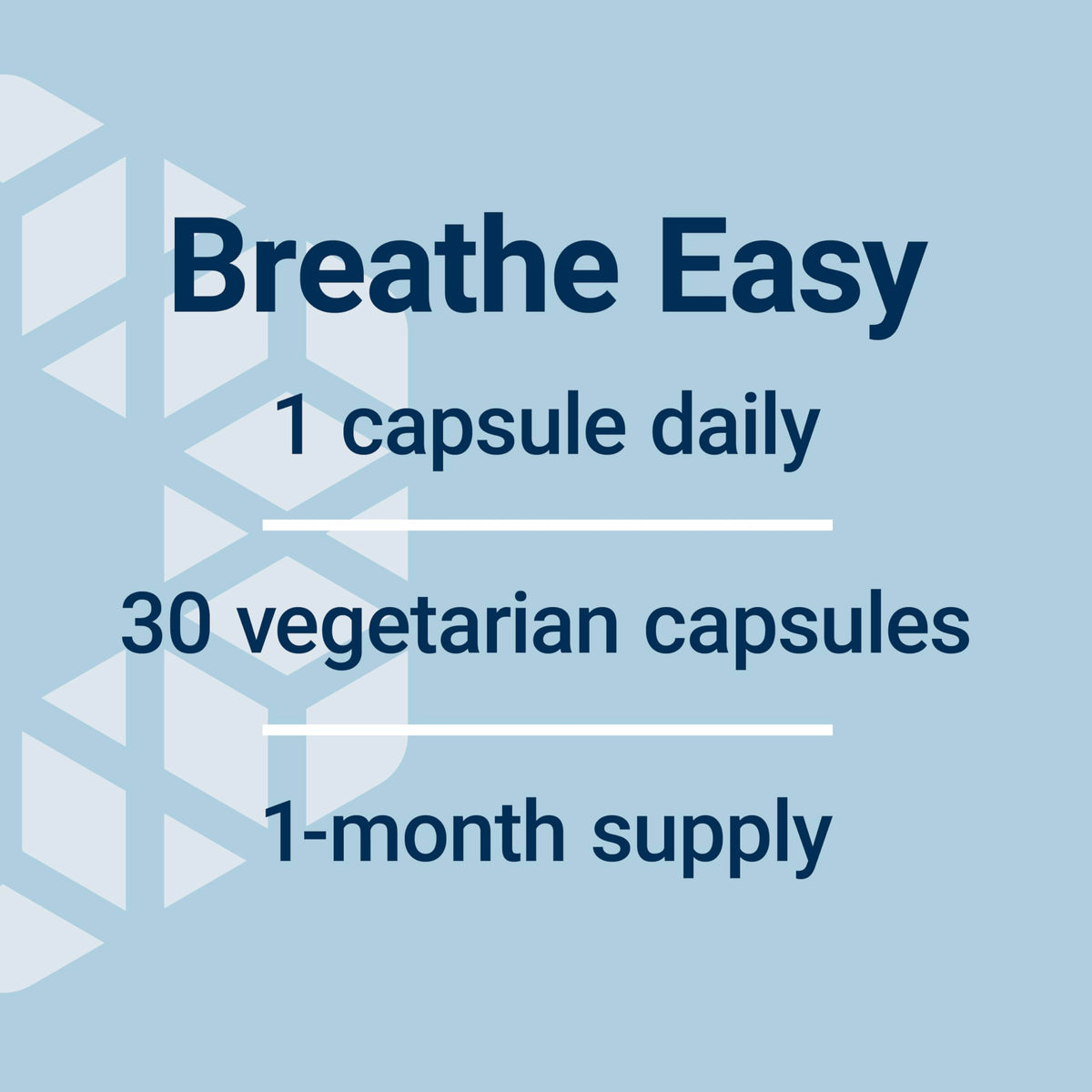 Ingrédients du complément Healthy Lungs Life Extension
