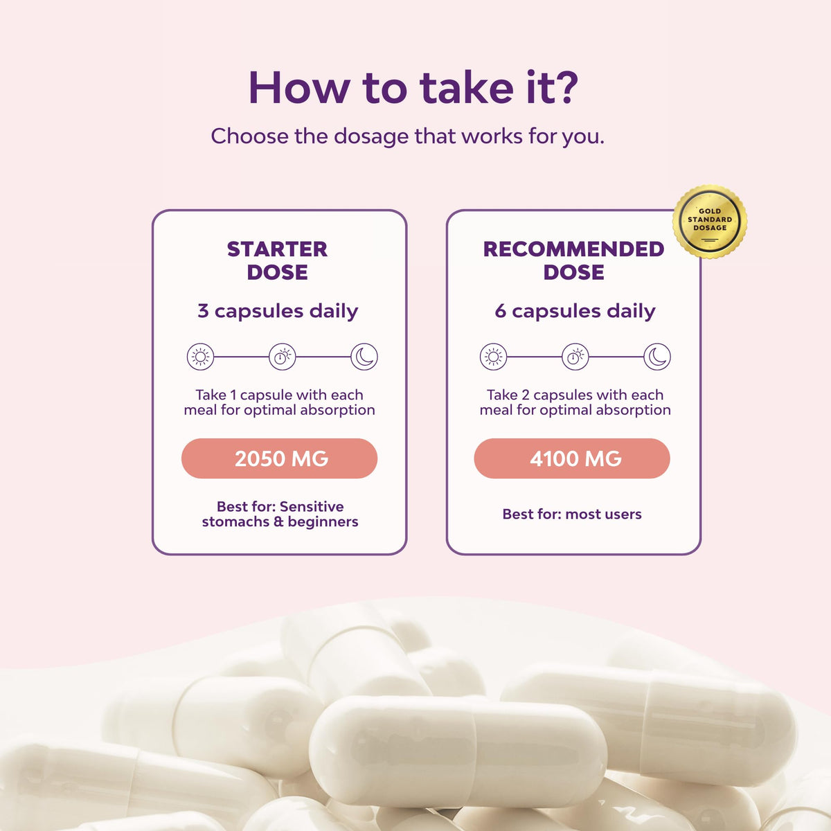 Ingrédients du complément QSTA Inositol 4100mg