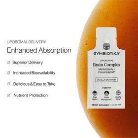 Ingrédients du Complexe Cérébral Liposomal CYMBIOTIKA