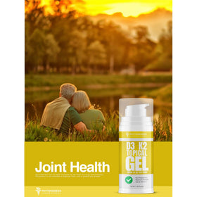 Ingrédients du Gel Topique Vitamine D3 K2 ANDROGENESIS