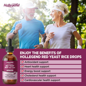 Ingrédients du HOLLEGEND Liposomal Red Yeast Rice avec CoQ10
