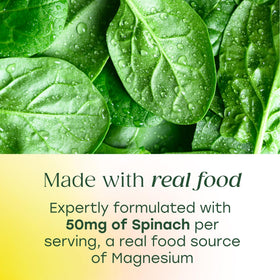 Ingrédients du MegaFood Complexe de Magnésium sur l'étiquette