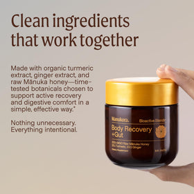 Ingrédients du miel de Manuka 225g de Manukora