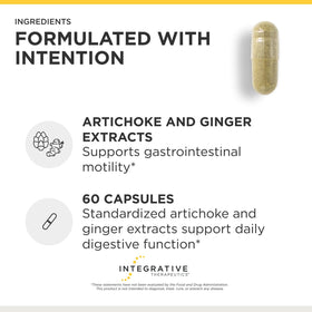 Ingrédients du Motility Activator d'Integrative Therapeutics sur l'étiquette
