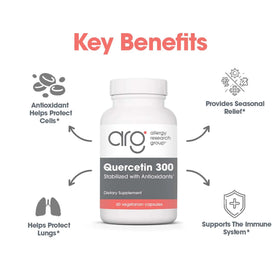 Ingrédients du Quercétine 300 mg avec Vitamine C
