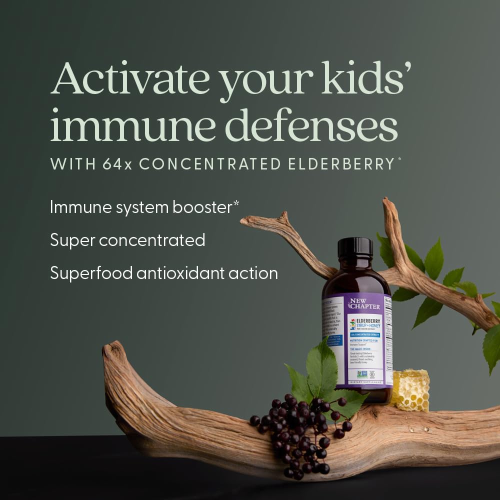 Ingrédients du Sirop de Sureau Concentré 64x pour Enfants