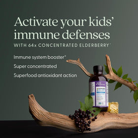 Ingrédients du Sirop de Sureau Concentré 64x pour Enfants