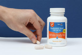 Ingrédients du supplément Hyalogic sur l'étiquette