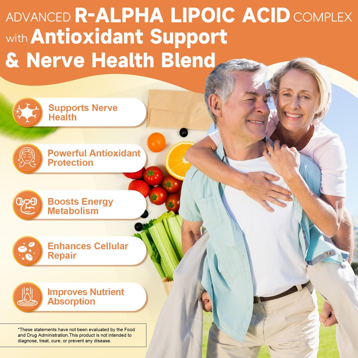Ingrédients du Totaria Acide Alpha-Lipoïque 1000mg, liste sur l'étiquette