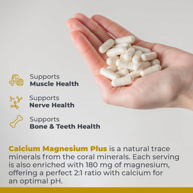 Ingredients list of Premier Research Labs Calcium Magnesium Plus