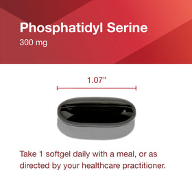 Ingredients list of PROTOCOL FOR LIFE BALANCE Phosphatidylserine 300 mg softgels