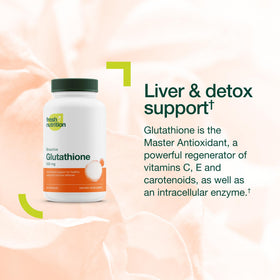 Ingrédients naturels dans Fresh Nutrition Glutathion Réduit