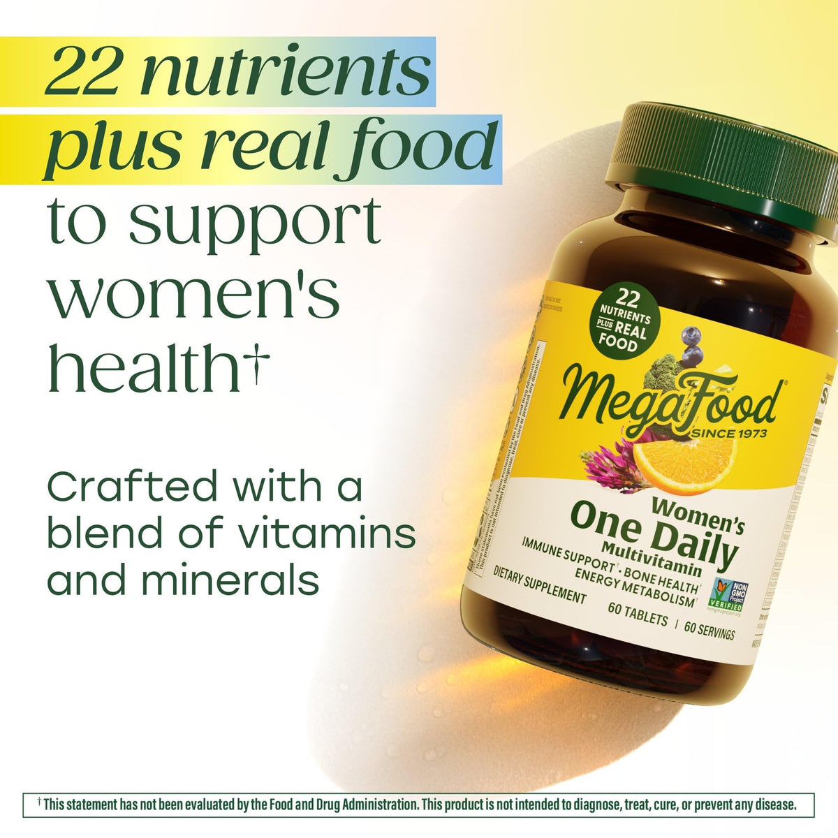 Ingrédients naturels dans la multivitamine MegaFood