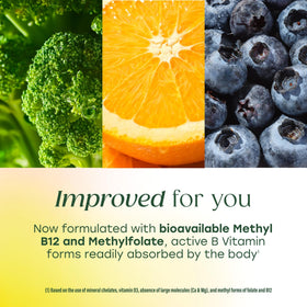 Ingrédients naturels dans MegaFood Multivitamine Homme 40+