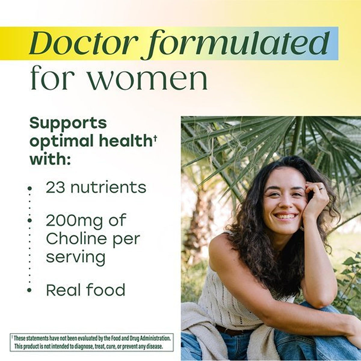 Ingrédients naturels dans MegaFood Multivitamines Avancées, brocoli et oranges