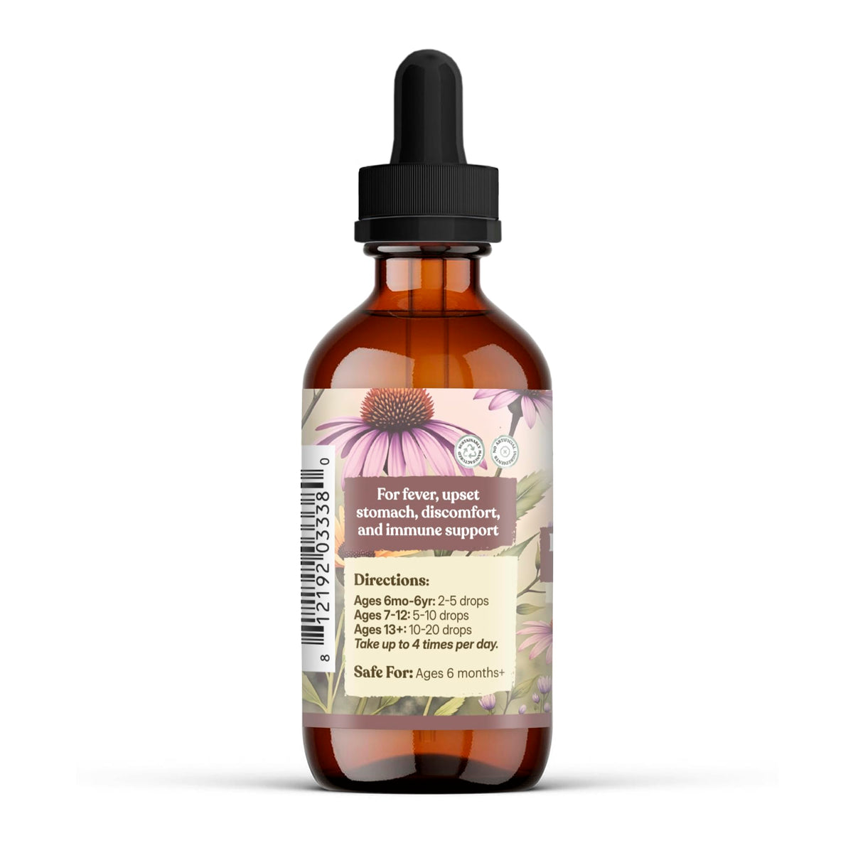 Ingrédients naturels de la formule Feel Better Fast d'Earthley Wellness