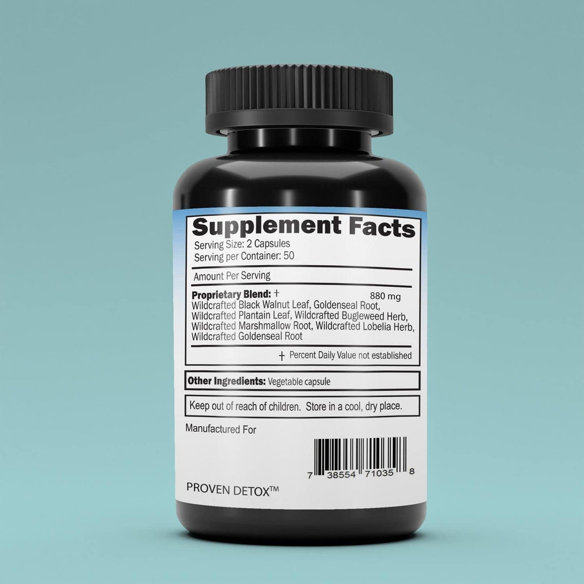 Ingrédients naturels de LymphX Healthy Day Supplements sur fond blanc