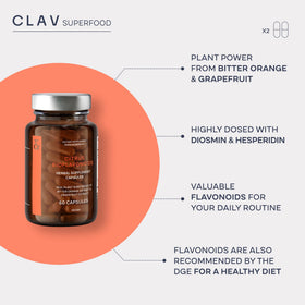 Ingrédients naturels des Bioflavonoïdes Agrumes CLAV